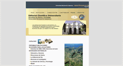Desktop Screenshot of editorial.unca.edu.ar