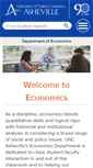 Mobile Screenshot of economics.unca.edu