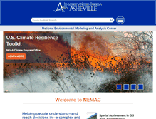 Tablet Screenshot of nemac.unca.edu