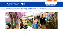 Desktop Screenshot of housing.unca.edu