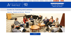 Desktop Screenshot of ctl.unca.edu